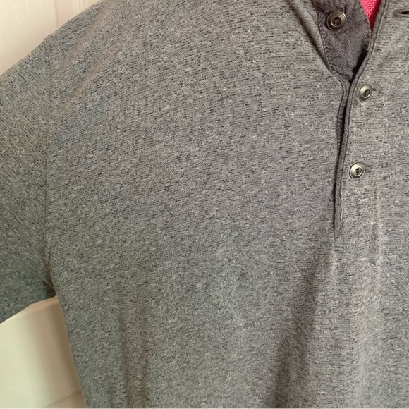 Men’s Foundry Big & Tall Grey Short Sleeved Henley XLT, worn few times - Picture 2 of 7